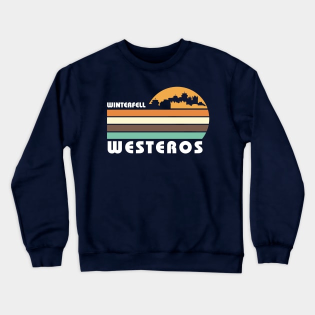 Best Ski Resorts Crewneck Sweatshirt by MindsparkCreative